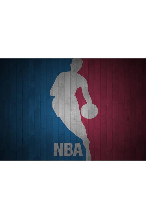 Kaymaz Tabanlı Yıkanabilir Basketbol Desenli Çocuk Halısı Dot Taban Halı