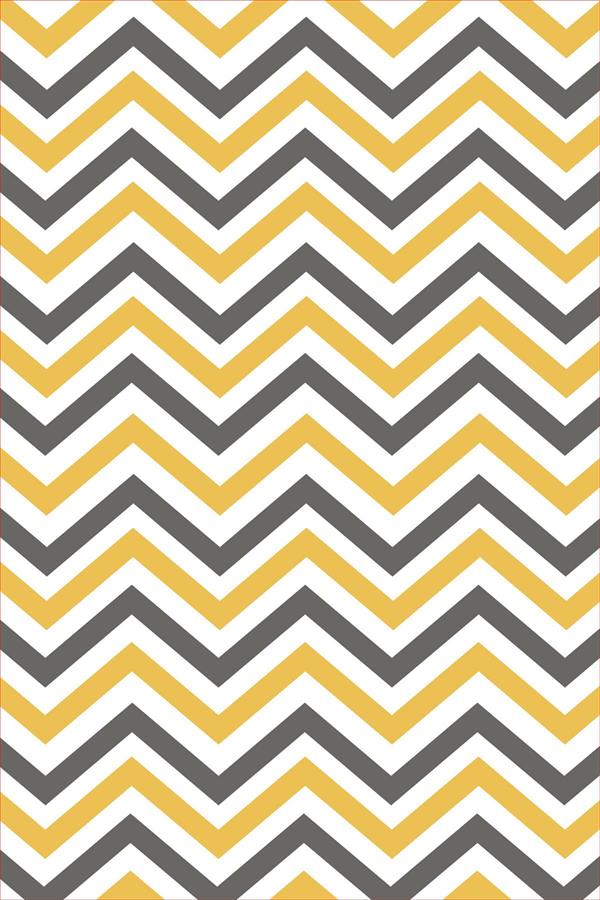 Kaymaz Tabanlı Yıkanabilir Zigzag Desenli Çocuk Halısı Dot Taban Halı