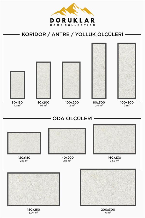 Modern Desenli Süngerli Kaymaz Dot Taban Dijital Baskı Halı H1074