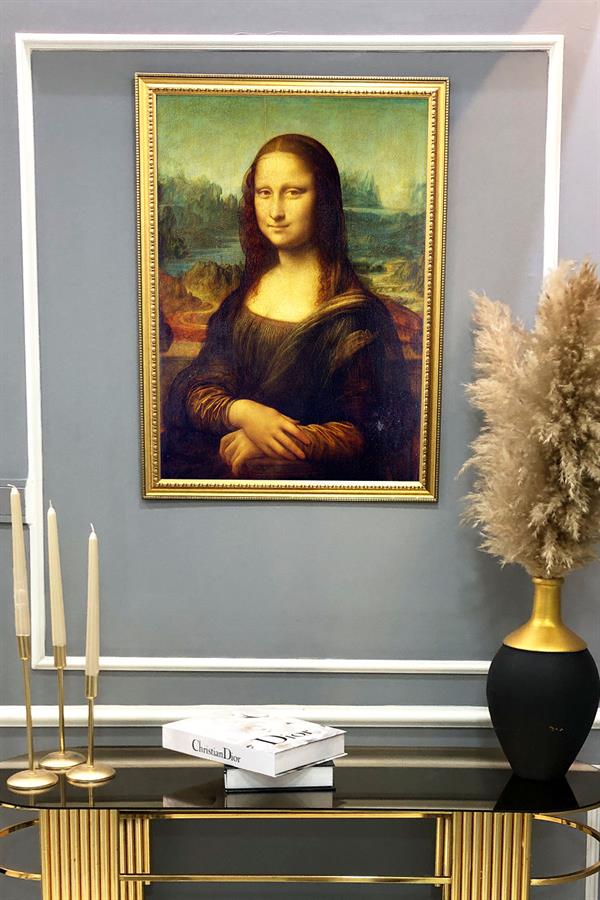 Mona Lisa Tablosu Portresi 50x70CM