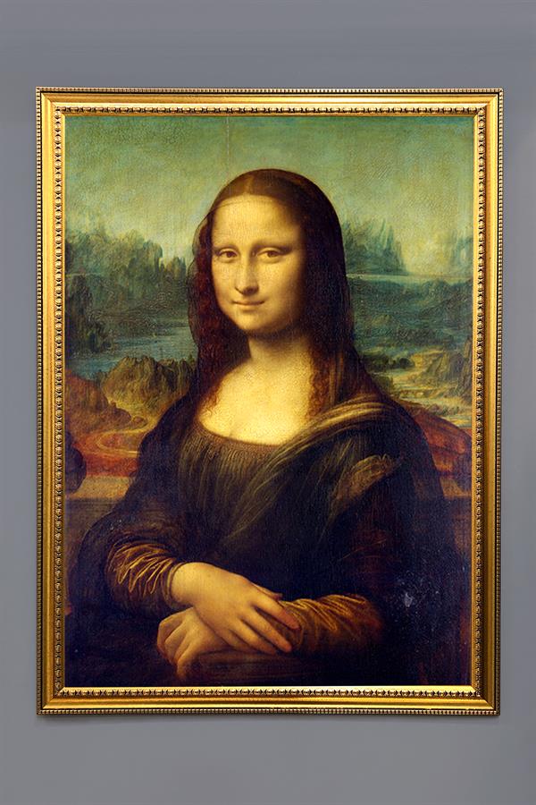 Mona Lisa Tablosu Portresi 50x70CM