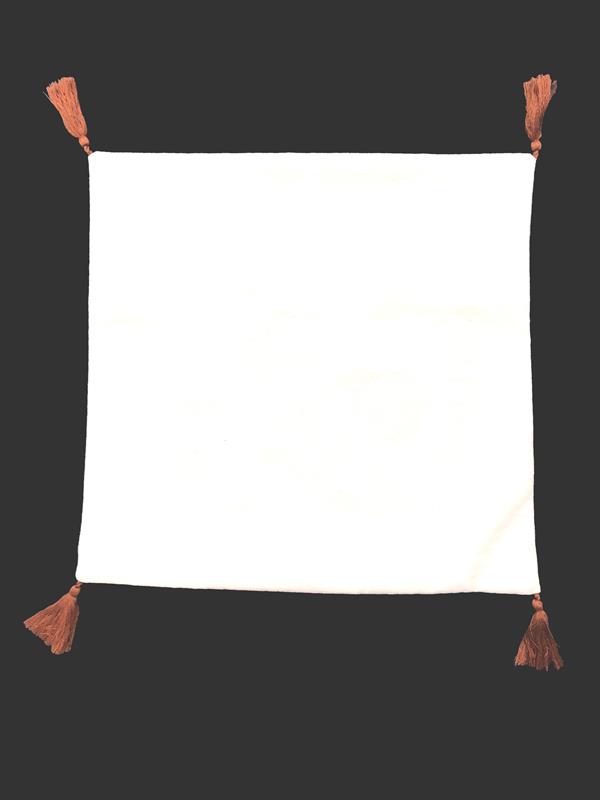 Nakışlı Püsküllü Dekoratif Kırlent Kılıfı Takımı 43x43cm 4 Parça NKK003