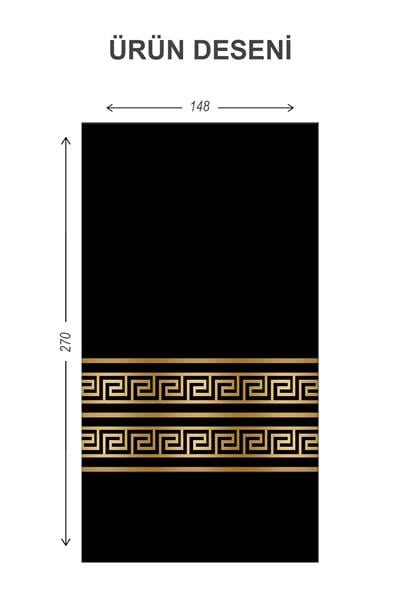 Blackout Işık Geçirmez Karartma Yüksek Kalite Fon Perde 140 x 270