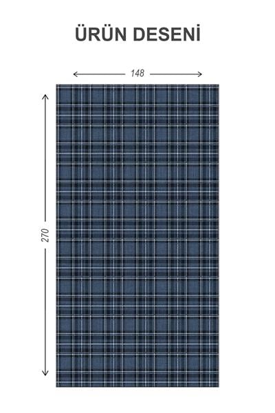 Blackout Işık Geçirmez Karartma Yüksek Kalite Fon Perde 140 x 270