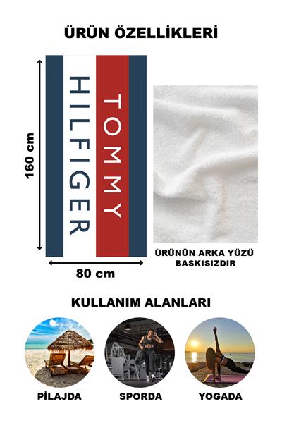 Dekoratif Modern Desenli Plaj Deniz Havlusu Peştamal 80x160 CM LUX82