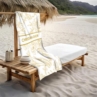 Dekoratif Modern Desenli Plaj Deniz Havlusu Peştamal 80x160 CM LUX70