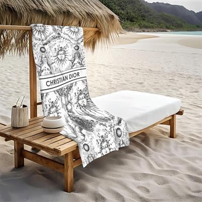 Dekoratif Modern Desenli Plaj Deniz Havlusu Peştamal 80x160 CM LUX32