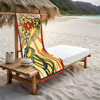 Dekoratif Modern Retro Desenli Plaj Deniz Havlusu Peştamal 80x160 CM RTR06