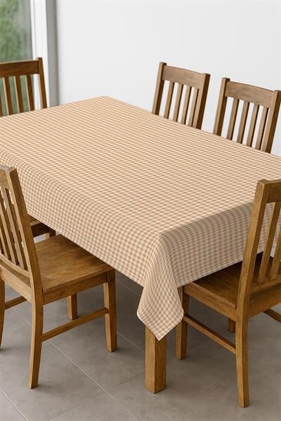 Dijital Baskı Pamuklu Keten Kumaş 150x200cm Masa Örtüsü - Runner Hediyeli MSRT018