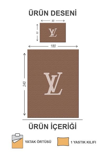 Kapitoneli Pamuk Dolgulu Kadife Kumaş Modern Desenli Premium Kalite Yatak Örtüsü Seti