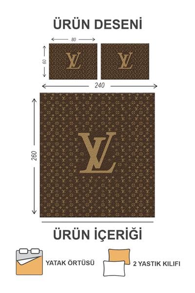 Kapitoneli Pamuk Dolgulu Kadife Kumaş Modern Desenli Premium Kalite Yatak Örtüsü Seti