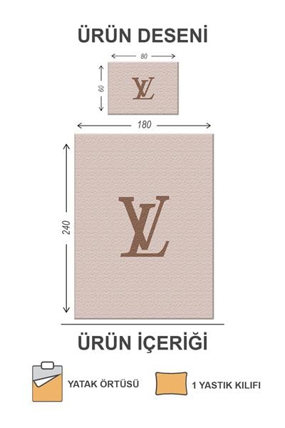 Kapitoneli Pamuk Dolgulu Kadife Kumaş Modern Desenli Premium Kalite Yatak Örtüsü Seti