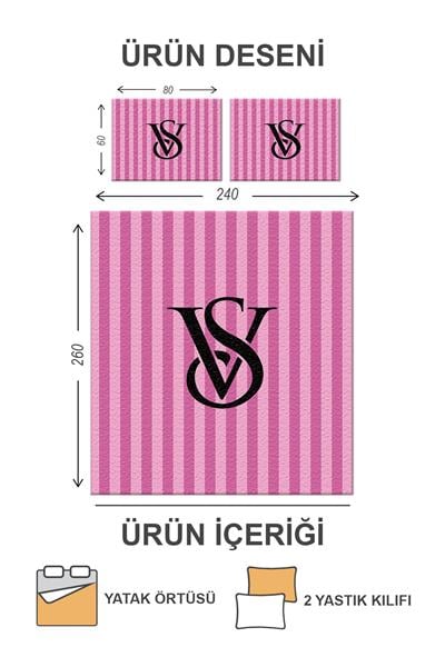 Kapitoneli Pamuk Dolgulu Kadife Kumaş Modern Desenli Premium Kalite Yatak Örtüsü Seti
