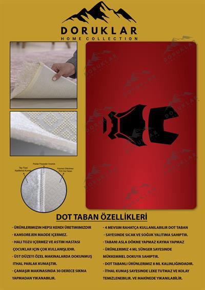 Kaymaz Taban Makinada Yıkanabilir Dijital Baskı İron Man Desenli Çocuk Odası Halısı Dot Taban Halı BRK06
