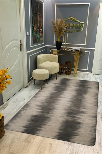 Kaymaz Taban Yıkanabilir Dijital Baskı Dekoratif Modern Desenli NesV2 Serisi Dot Taban Halı N2S17
