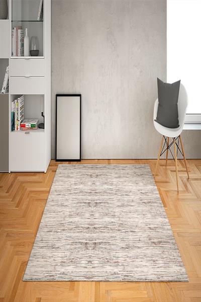 Kaymaz Tabanlı Yıkanabilir Dekoratif Desenli Dot Taban Halı