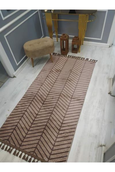 Kaymaz Tabanlı Yıkanabilir Dekoratif Örüntü Modern Desenli Dokuma Taban Halı
