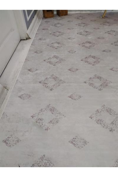 Kaymaz Tabanlı Yıkanabilir Etnik Dekoratif Desenli Dokuma Taban Halı