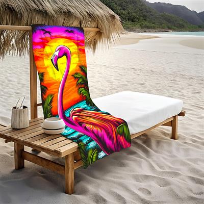 Modern Desenli Plaj Deniz Havlusu Peştemal 80x160 CM OPT18