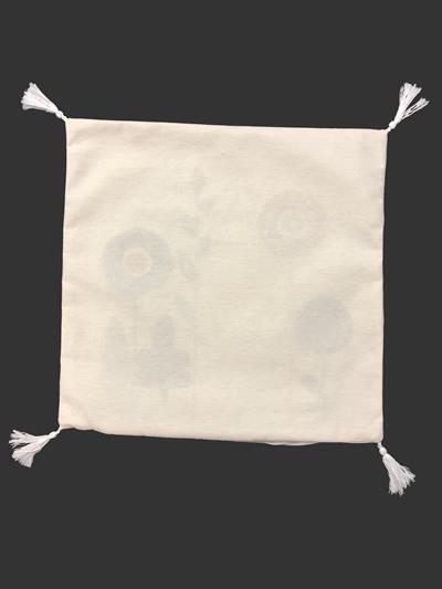 Nakışlı Püsküllü Dekoratif Kırlent Kılıfı Takımı 43x43cm 4 Parça NKK001