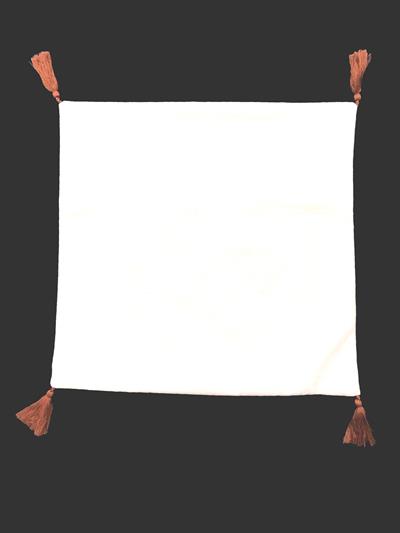 Nakışlı Püsküllü Dekoratif Kırlent Kılıfı Takımı 43x43cm 4 Parça NKK003