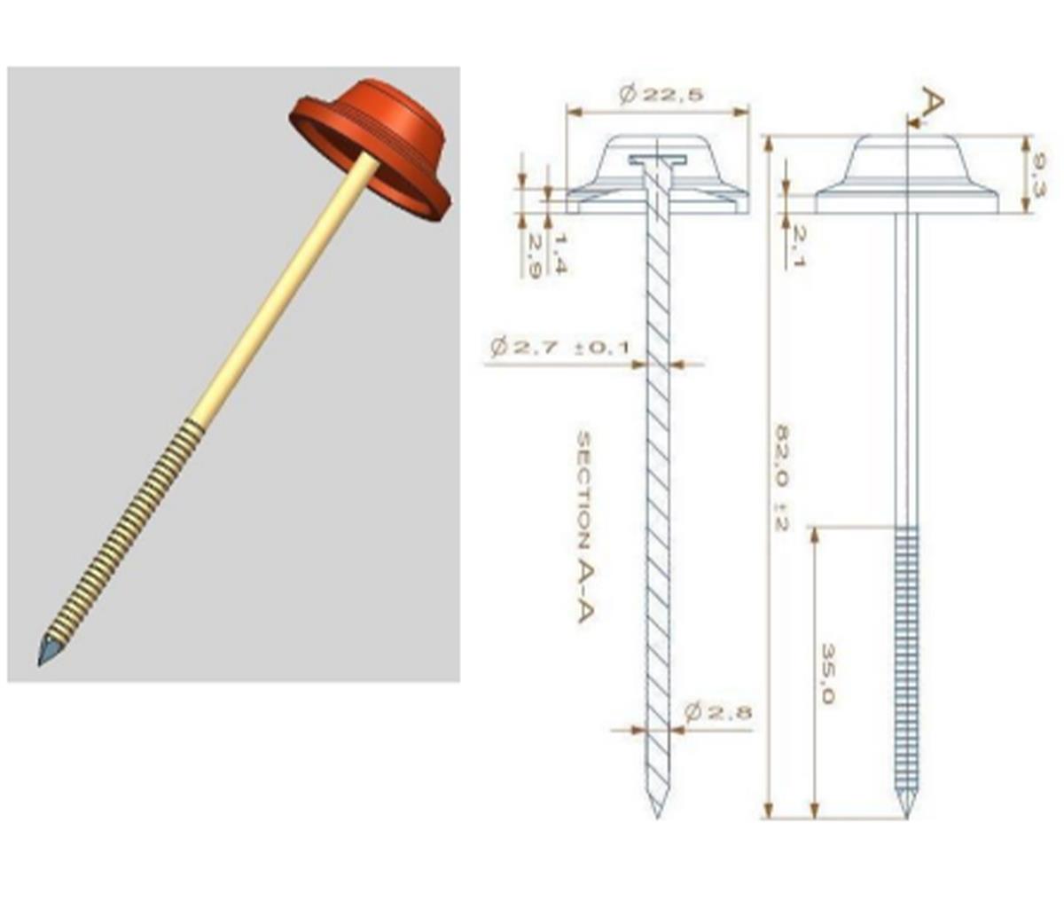 MONOBLOC Galvanizli Çivi
