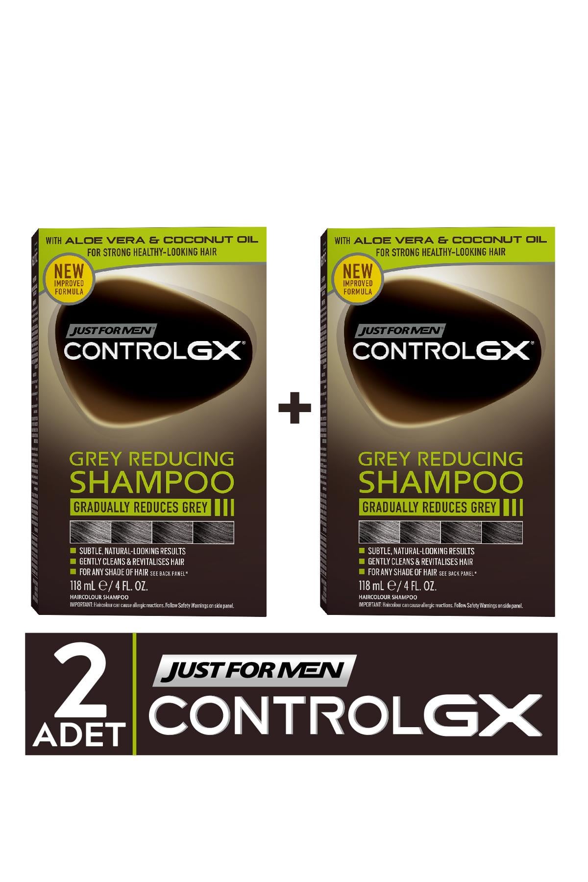 Control GX Saç Gri Azaltıcı Şampuan 2'li Set