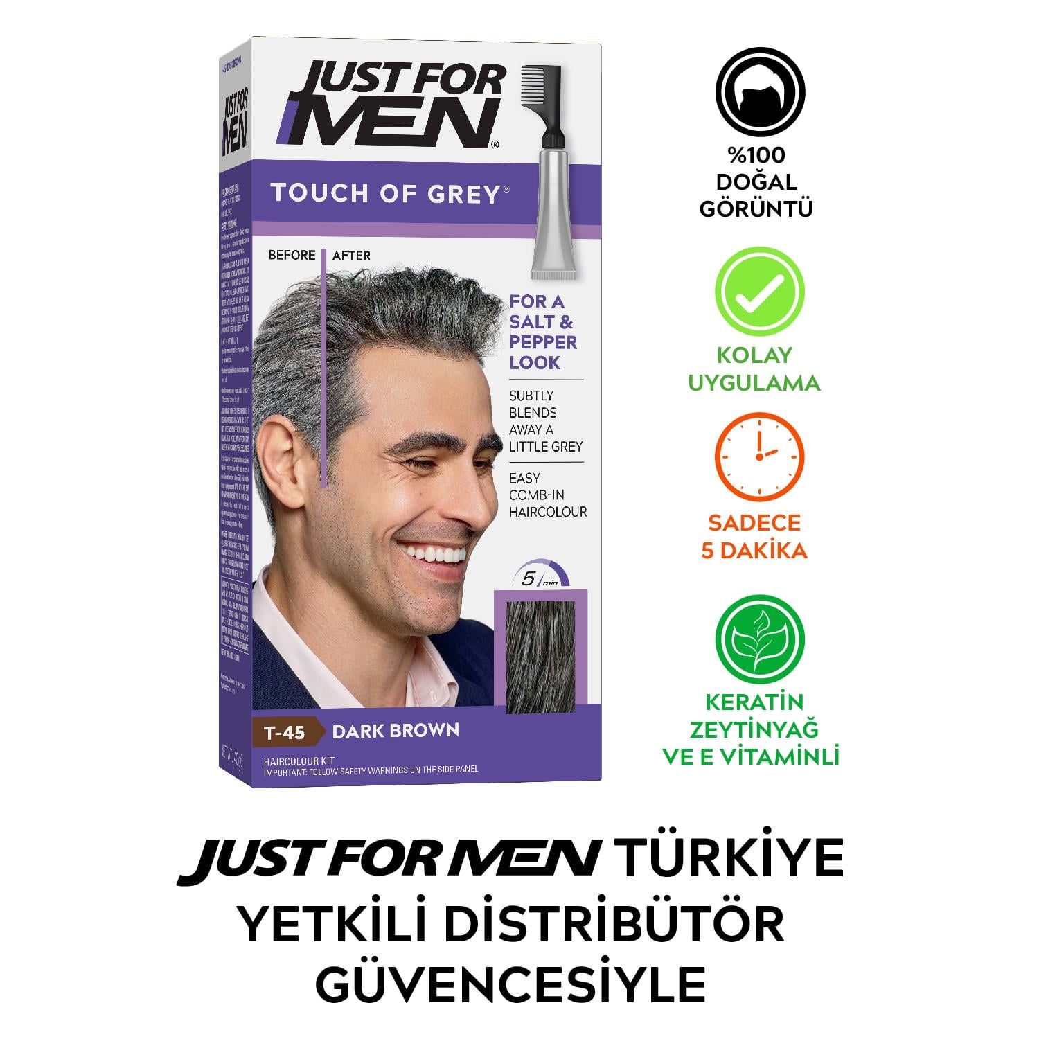 Touch of Grey Koyu Kahve