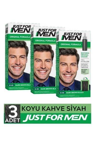 Saç Boyası Koyu Kahve / Siyah 3'lü Set