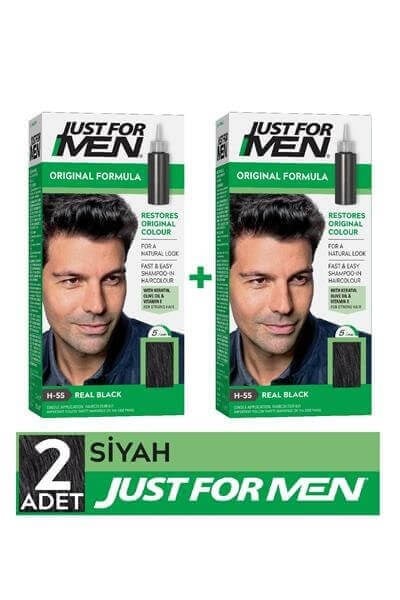 Saç Boyası Siyah 2'li Set