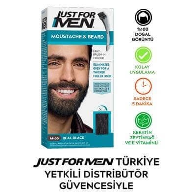 Sakal & Bıyık Boyası Siyah