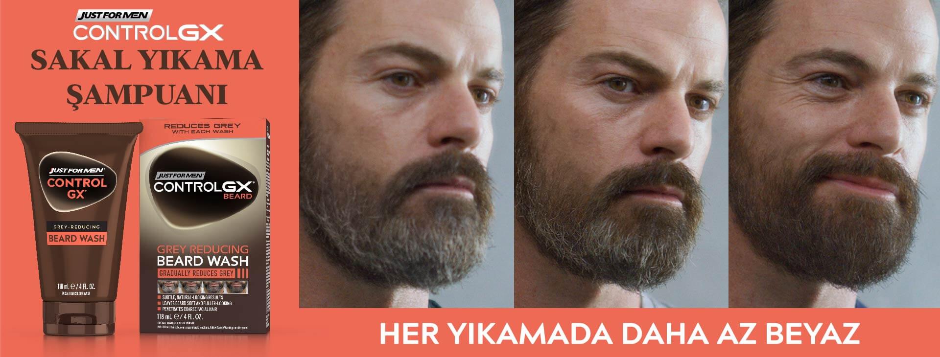 Just For Men COntrol GX Sakal Yıkama Şampuanı