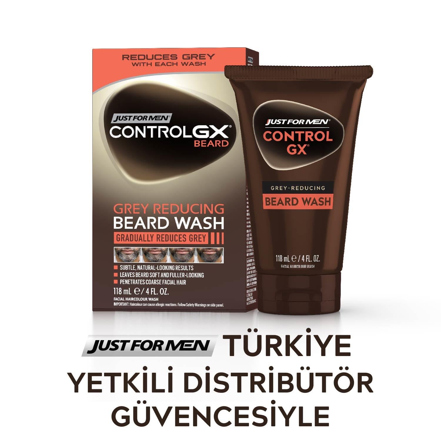 Control GX Gri Azaltıcı Sakal Bıyık Yıkama Şampuanı