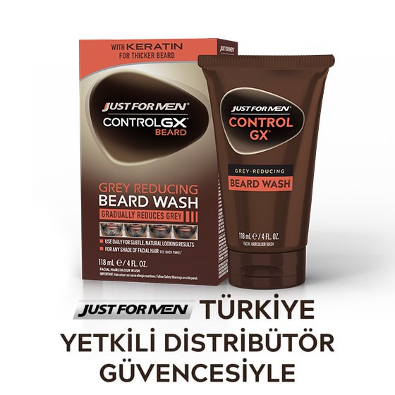 Control GX Gri Azaltıcı Sakal Bıyık Yıkama Şampuanı