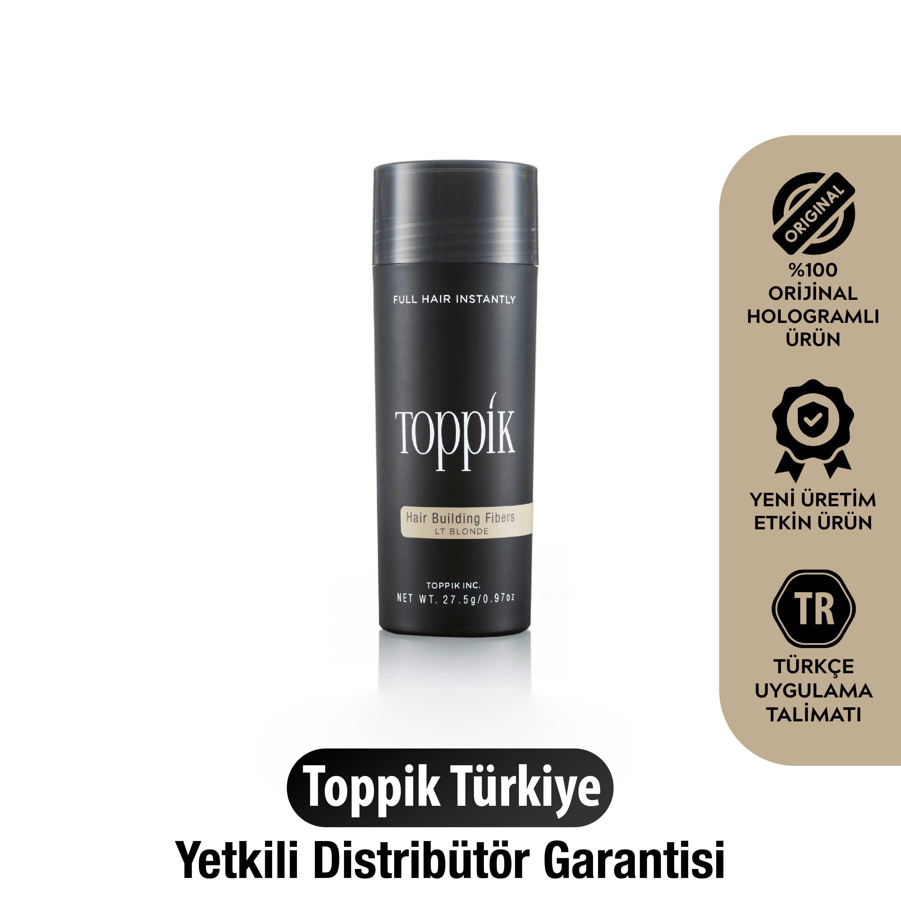 Toppik 27,5 gr Açık Sarı