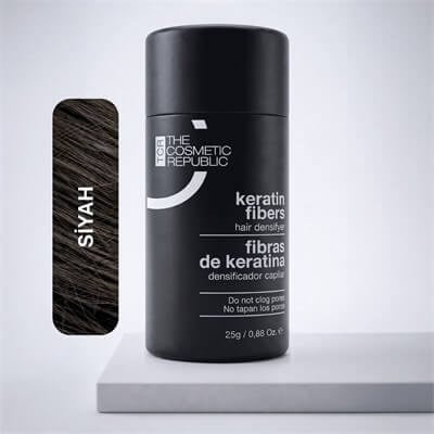 The Cosmetic Republic Dolgunlaştırıcı Keratin Saç Fiberi 25 gr – Siyah