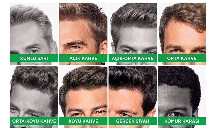 Just For Men saç boyası renk seçenekleri