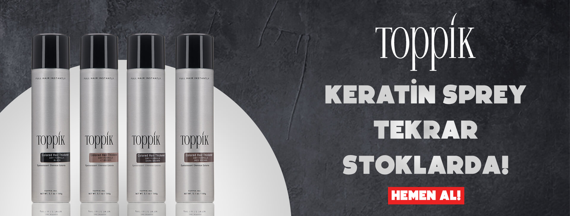 Toppik Keratin Spreyler
