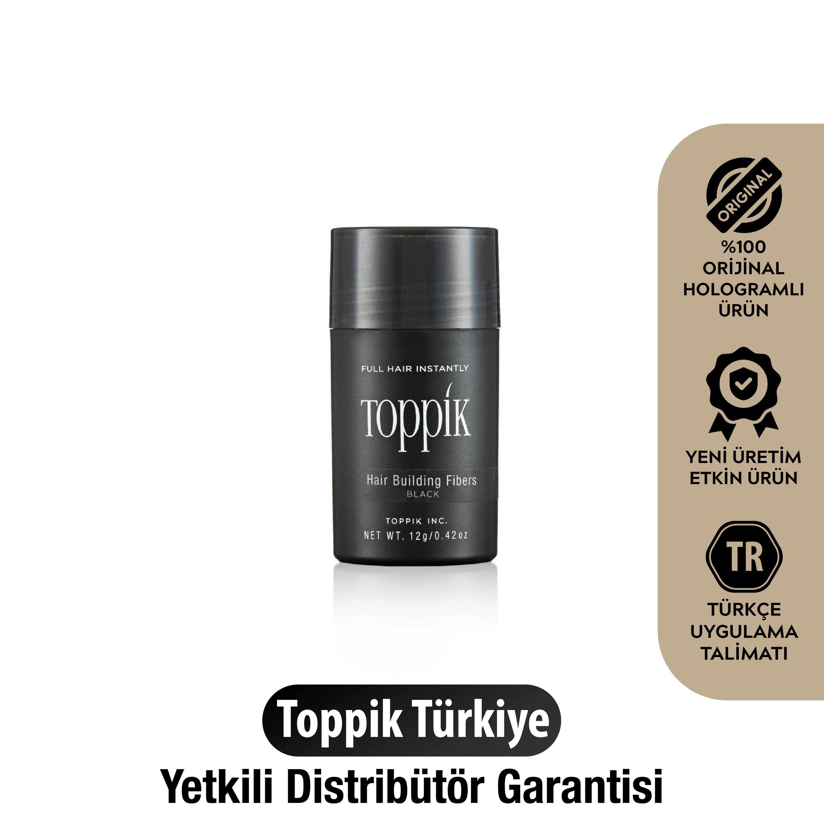 Toppik 12 gr Siyah