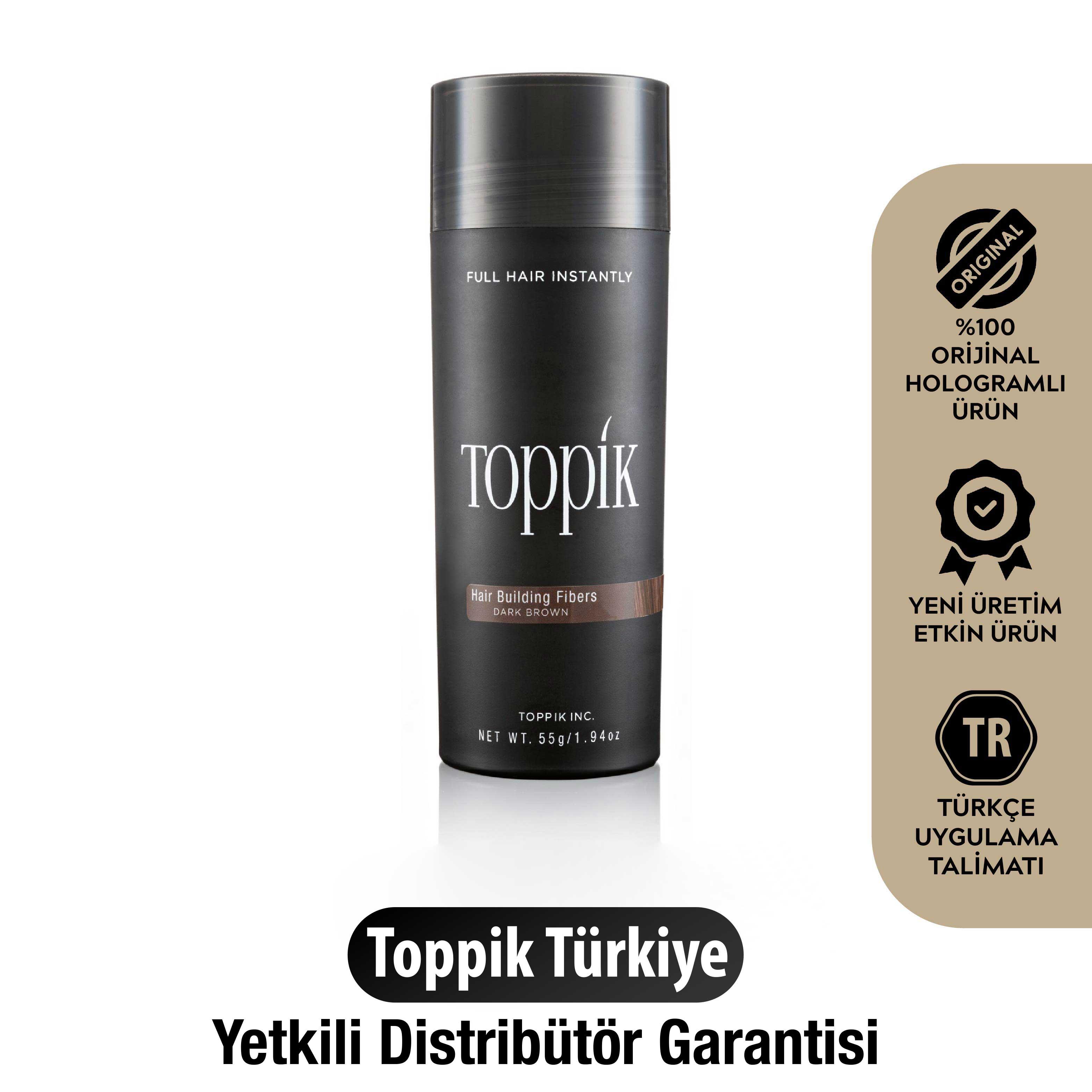 Toppik 55 gr Koyu Kahve