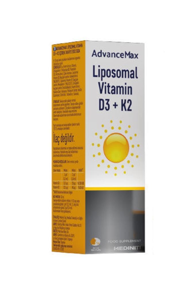 Advancemax Lipozomal D3K2 Sprey 30 mlAdvancemax Lipozomal D3K2 Sprey 30 mlAdvancemax