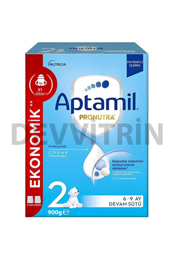 Aptamil 2 Devam Sütü 900 gr Ek Besin Desteği Aptamil 2 Devam Sütü 900 grAptamil
