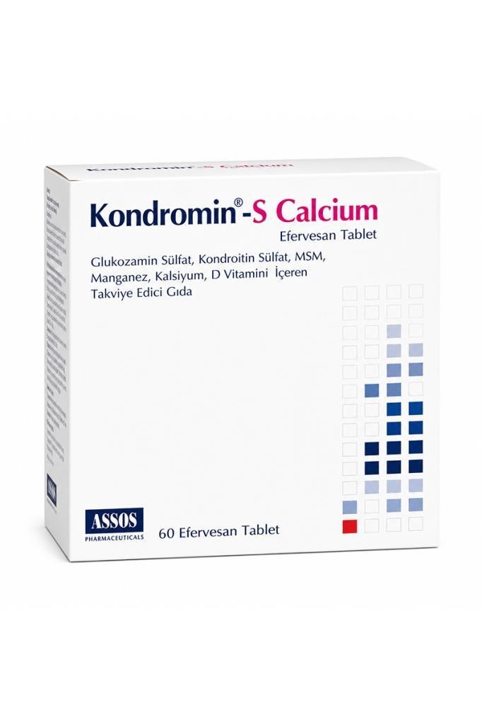 Assos Kondromin S Calcium 60 Efervesan TabletASSOS