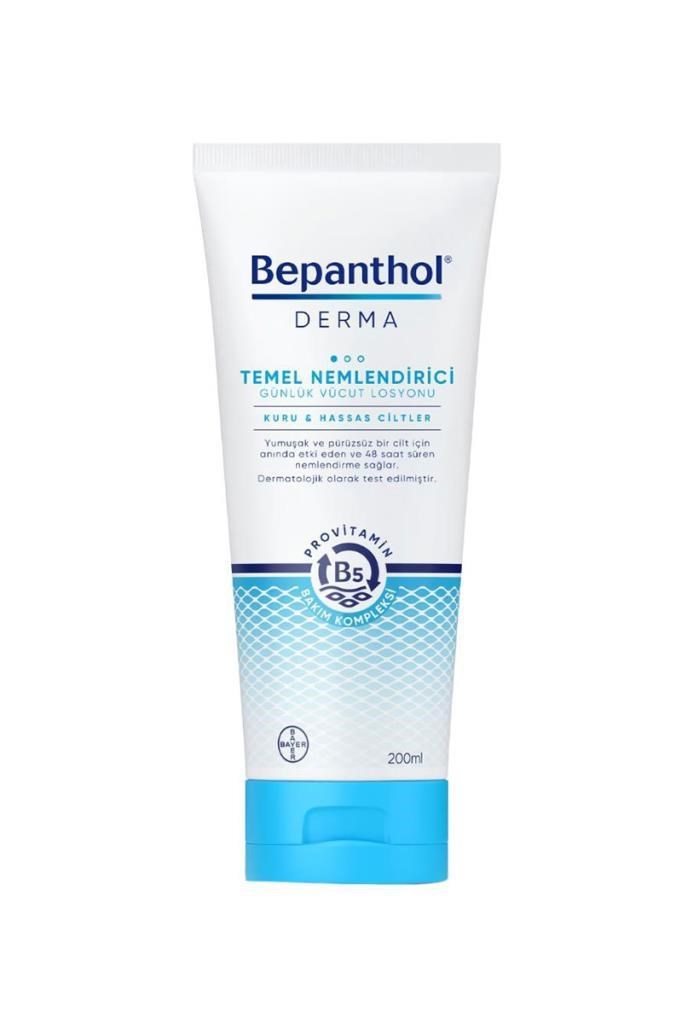 Bepanthol Derma Temel Nemlendirici Losyon 200 ML Bepanthol Derma Temel Nemlendirici Günlük 200 ml Vücut LosyonuBepanthol
