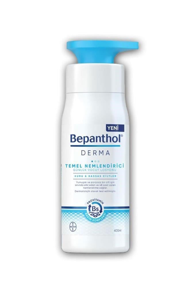 Bepanthol Derma Günlük Vücut Losyonu 400 ML Bepanthol Derma Temel Nemlendirici Günlük 400 ml Vücut LosyonuBepanthol