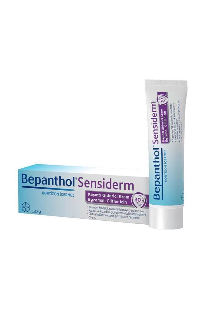 Bepanthol Sensiderm 50 gr Kaşıntı Önleyici Krem Bepanthol Sensiderm 50 gr Egzama ve Kaşıntı Giderici KremBepanthol