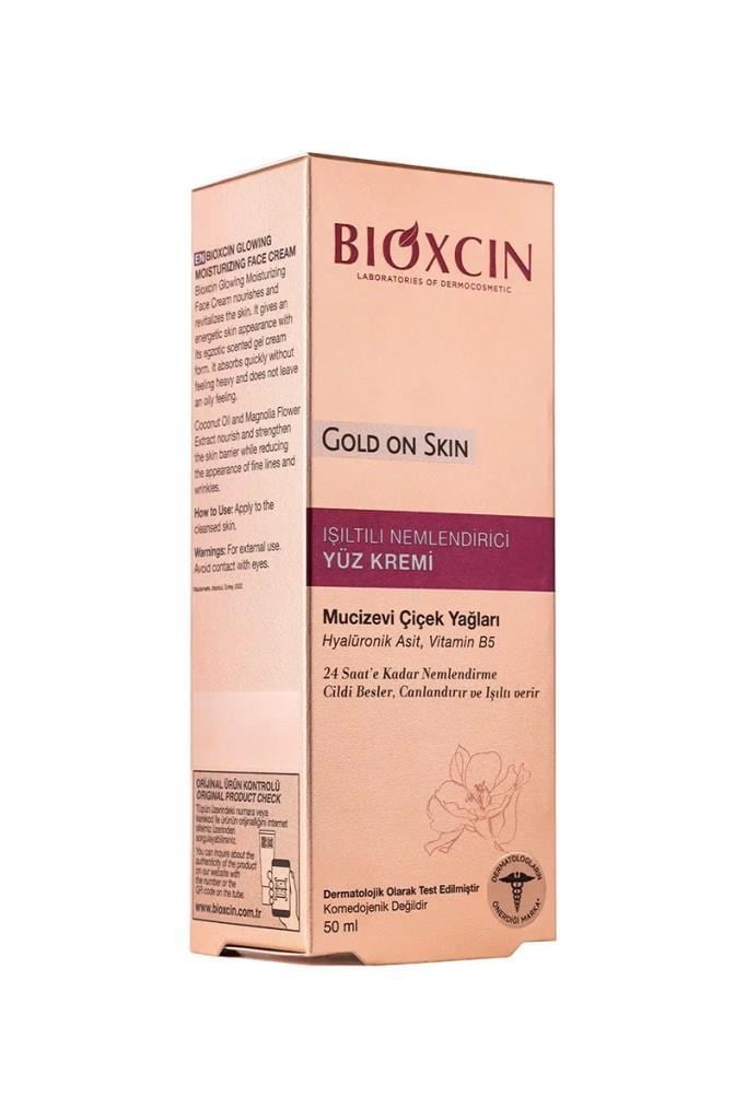 Bioxcin Gold On Skin Işıltılı Nemlendirici 50 mlBioxcin Gold On Skin Işıltılı 50 ml Nemlendirici KremBioxcin