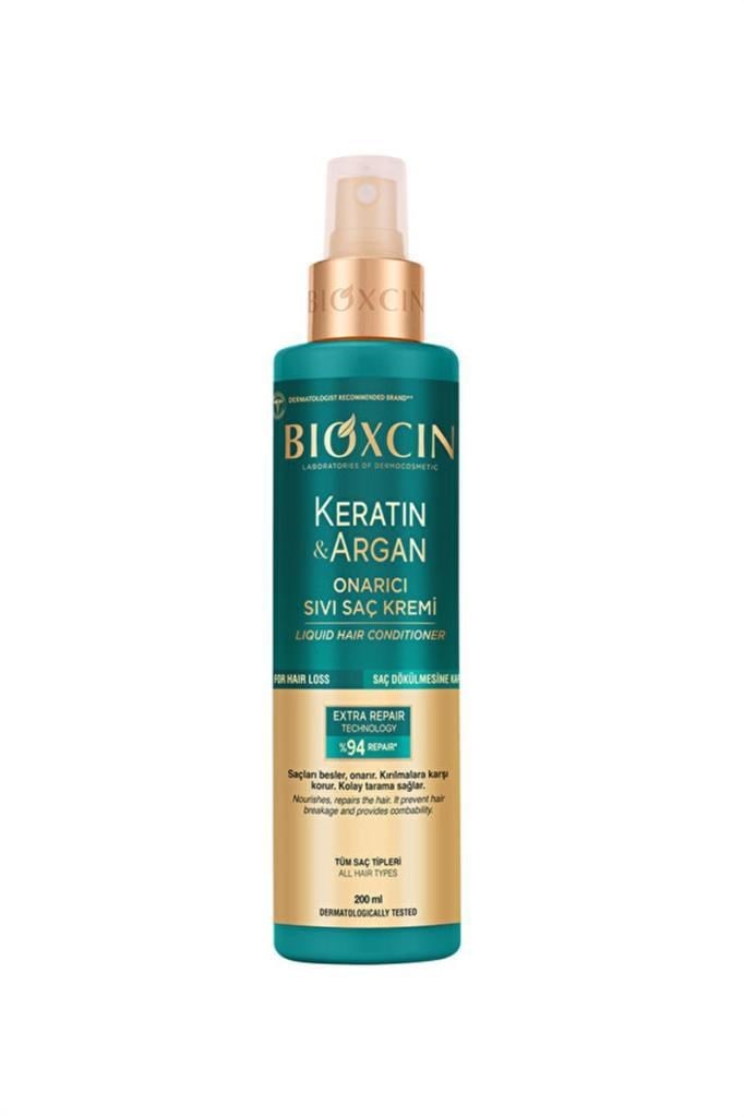 Bioxcin Keratin & Argan Onarıcı 200 ml Sıvı Saç KremiBioxcin
