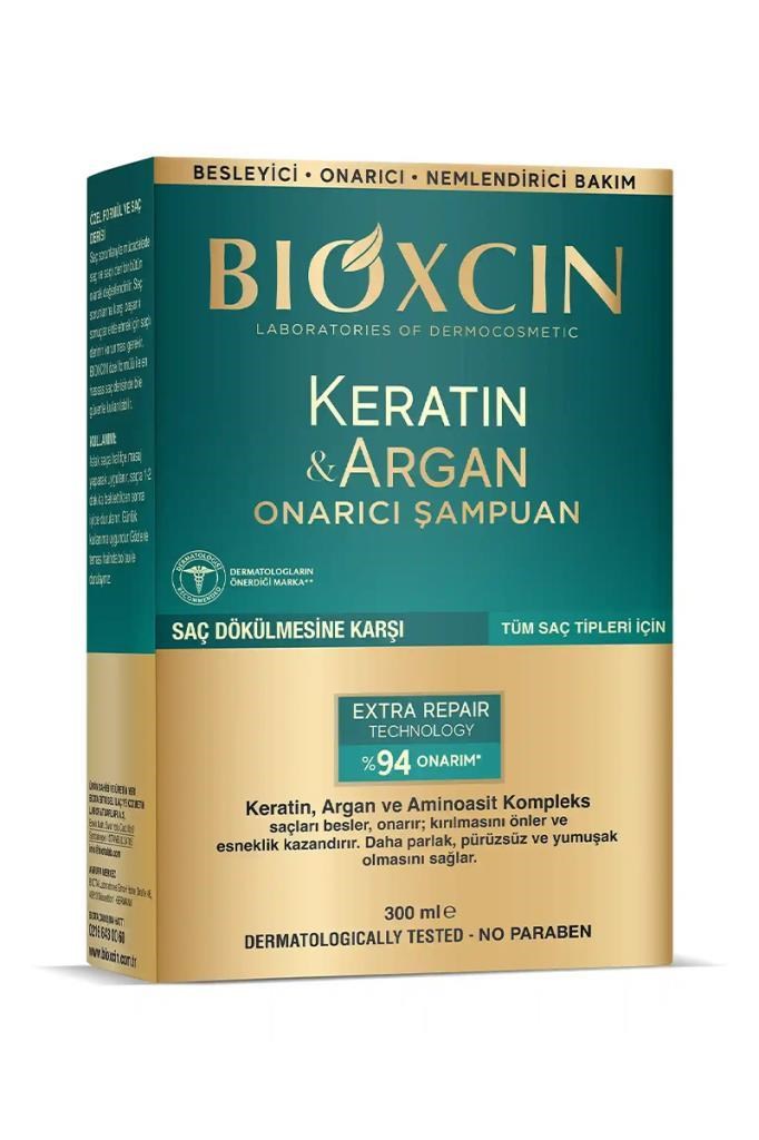 Bioxcin Şampuan Keratin Argan Onarıcı 300 mlBioxcin