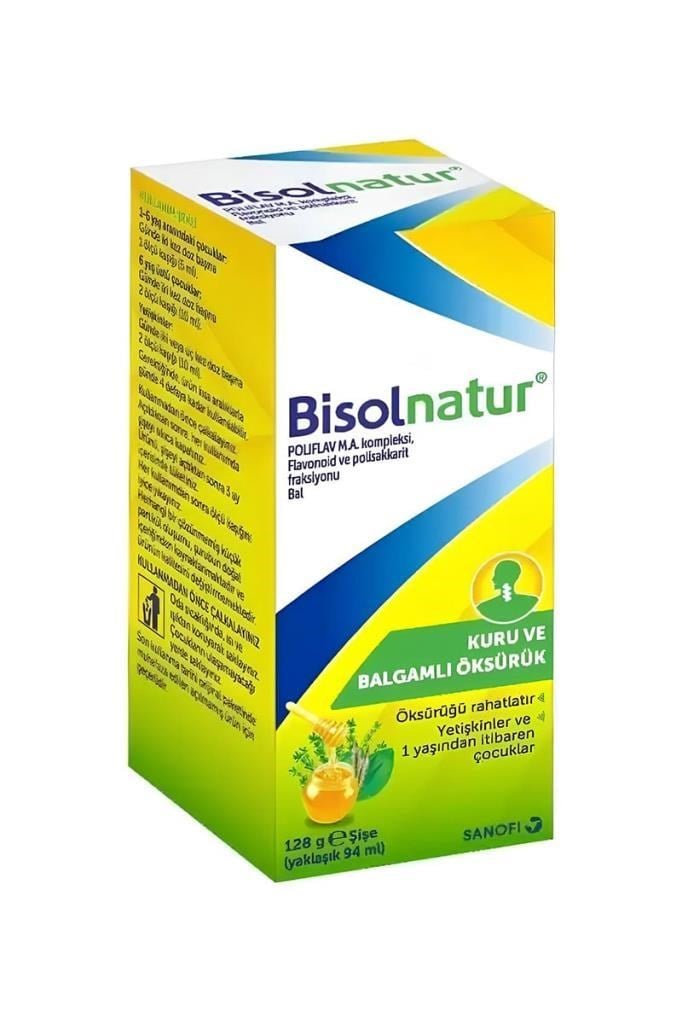Bisolnatur Bitkisel Şurup 128 gr Takviye Bisolnatur Bitkisel Şurup 128 grBisolnatur
